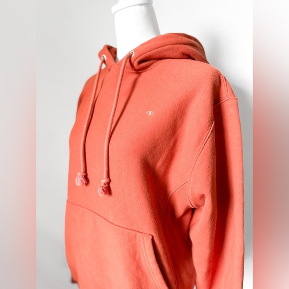 Champion Reverse Weave Burnt Orange Hoodie - Picture 2 of 6